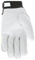 MCR SAFETY MCR SAFETY 968XL Mechanics Gloves X-Large Leather Adjustable Closure