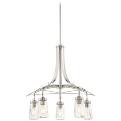 MINKA Minka 3305-84 Poleis 5 Light Chandelier 60 Watts