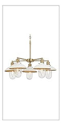 MINKA Minka 3305-84 Poleis 5 Light Chandelier 60 Watts