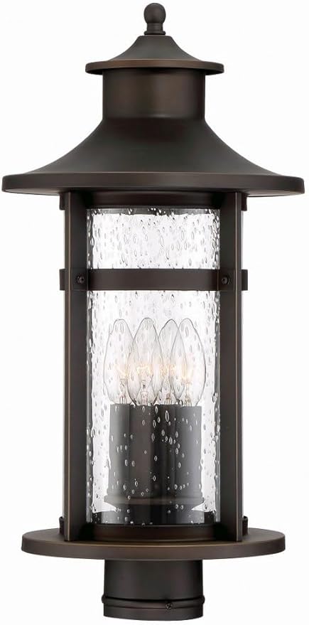 MINKA Minka 72556-143C Highland Ridge Four Light Post Mount 60 Watts