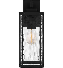 QUOIZEL Quoizel BCR8406MBK Balchier 1 Light 17 Inch Outdoor Wall Lantern