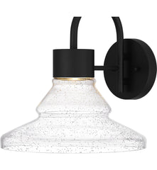 QUOIZEL Quoizel FLX8412MBK Felix LED 12 Inch Outdoor Wall Lantern 9W