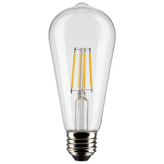 SATCO-NUVO Satco-Nuvo S21869 ST19 LED Clear Medium Base 2700K 2-Pack