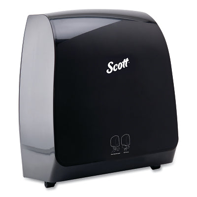 KIMBERLY-CLARK Scott 34348 Automatic Hard Roll Towel Dispenser Black