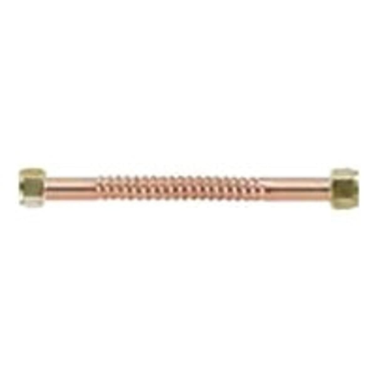 BRASSCRAFT Brasscraft WB00-24N Water Heater Connector 3/4 inches x 3/4 inches 24 inches L