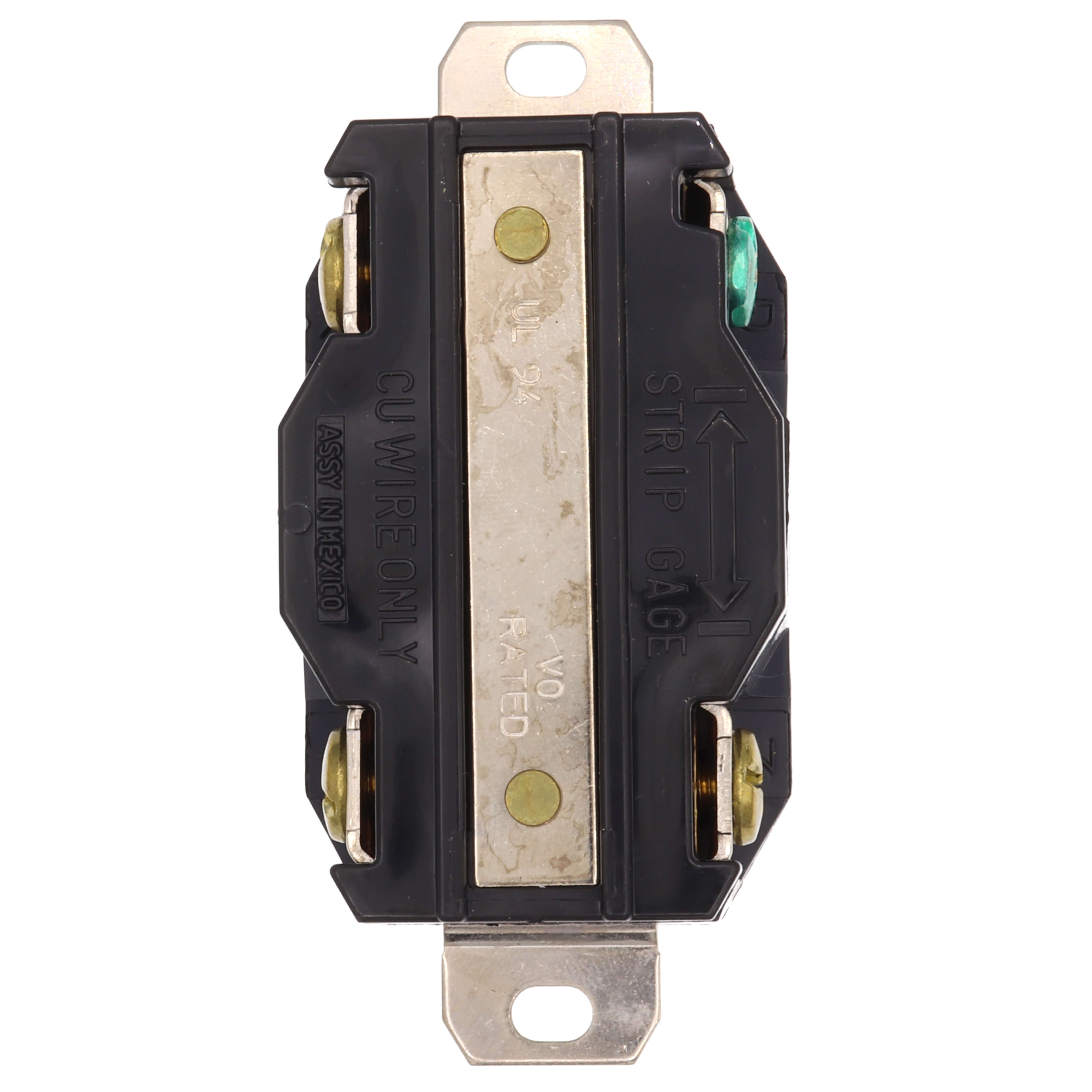 LEVITON Leviton 2730 Locking Receptacle 30 Amp 480 Volt 3-Phase 4 Wire NEMA L16-30R
