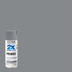 RUST-OLEUM Rust-oleum 249088 Flat Gray Primer Spray 12 Oz