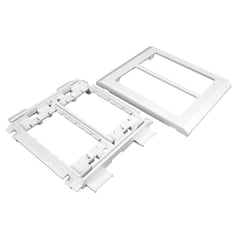 LEGRAND Wiremold 5450 PVC Raceway Device Bracket Fitting, Ivory