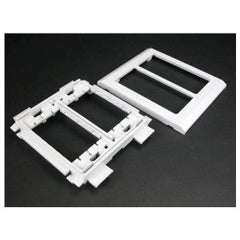 LEGRAND Wiremold 5450 PVC Raceway Device Bracket Fitting, Ivory