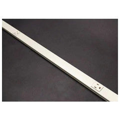 LEGRAND Wiremold V20GB618 Plugmold 2000 Series 6ft Steel Power Strip with 4 Outlets
