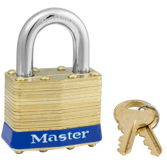 MASTER LOCK Master Lock 2ka-3553 Laminated Brass Padlock Keyed Alike