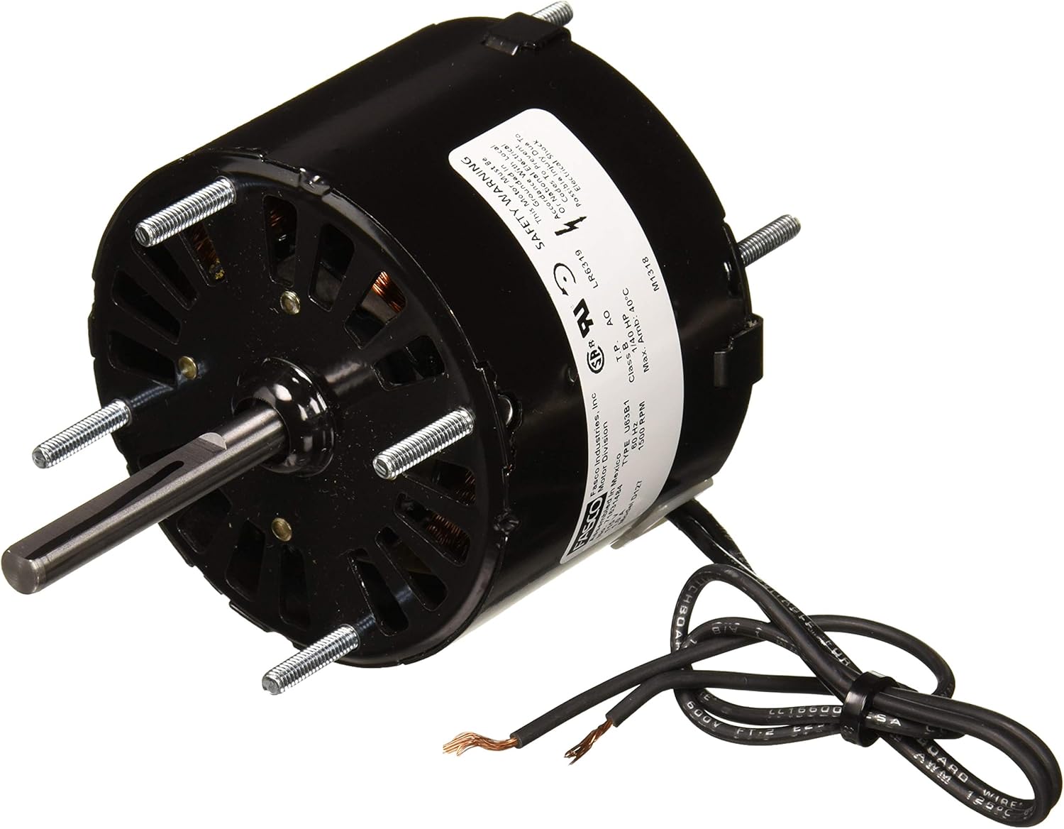 FASCO Fasco D127 General Purpose Motor 1/40 HP 3.3 Inches