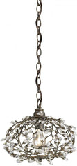 CURREY Currey 9003 Dream 1 Light Down Lighting Pendant with Crystal Accents