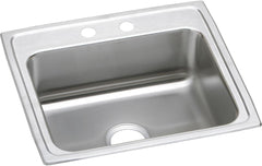 ELKAY Elkay LRAD2219554 Lustertone Classic Single Bowl Drop-In ADA Sink 22 inches x 19-1/2 inches x 5-1/2 inches