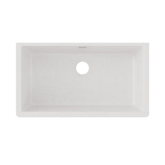 ELKAY Elkay ELGRU13322WWH0 Quartz Classic 33 inches x 19-3/8 inches x 9-1/2 inches Single Bowl Undermount Workstation Sink Kit