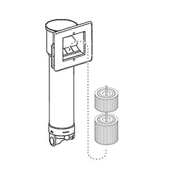 FILBUR Filbur FC-2388 Filter Cartridge (1) FC-2386 and (1) FC-2387