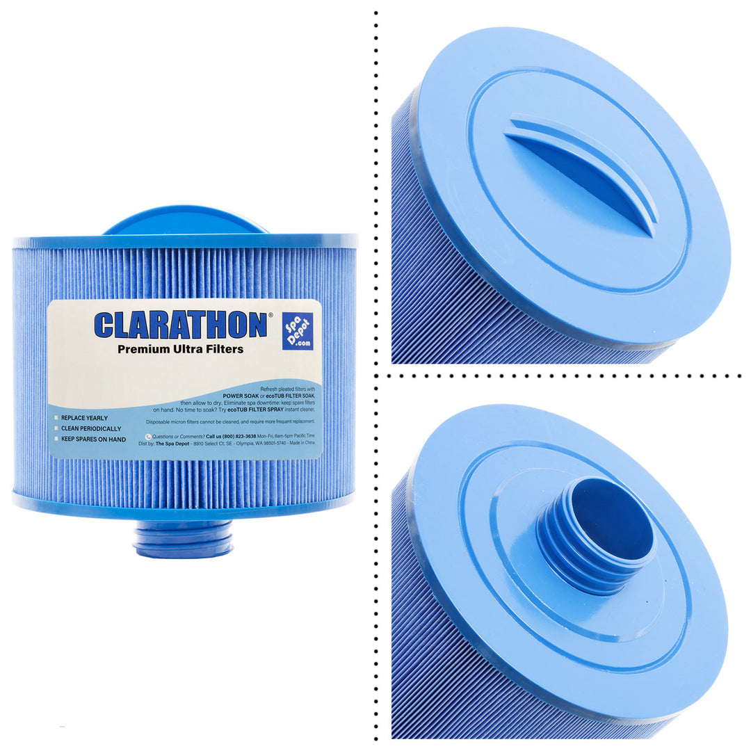 FILBUR Filbur FC-0536M Clarathon Microban Spa Filter 5 3/4 inch 8CH-950AM