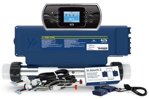GECKO Gecko 0610-300016 IN.YE-5 Version 3 Bundled Control System with 4.0kW Heater K800 Keypad Wi-Fi