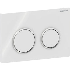 Geberit Geberit 115.085.11.1 Omega20 Actuator Plate, Round, Dual Flush