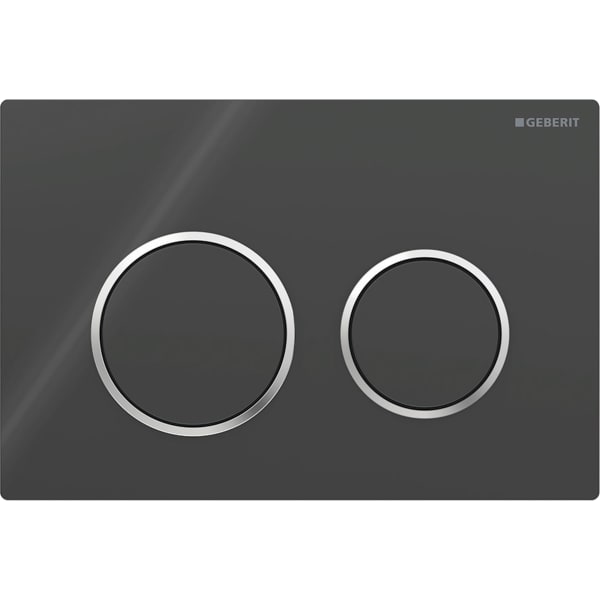 Geberit Geberit 115.085.11.1 Omega20 Actuator Plate, Round, Dual Flush