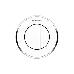 Geberit Geberit 116.055.KJ.1 Type 10 Remote Flush Actuation Pneumatic Dual Flush Concealed Actuator