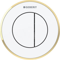 Geberit Geberit 116.055.KJ.1 Type 10 Remote Flush Actuation Pneumatic Dual Flush Concealed Actuator