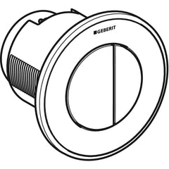 Geberit Geberit 116.055.KJ.1 Type 10 Remote Flush Actuation Pneumatic Dual Flush Concealed Actuator