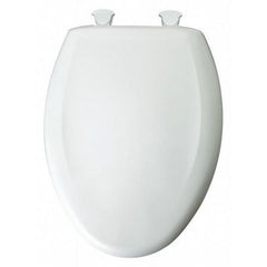 CHURCH CHURCH 7B1200SLOWT020 Bemis Classic Colors Elongated Plastic Toilet Seat