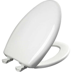 CHURCH CHURCH 7B1200SLOWT020 Bemis Classic Colors Elongated Plastic Toilet Seat