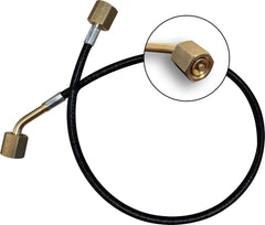 MASTERCOOL Mastercool 44184-S45 Capillary Hose with Straight x 45 Fittings
