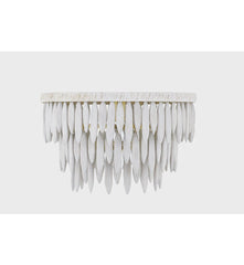 MITZI Mitzi H805501-AGB/TCR Tiffany 1 Light 18.25 Inch Semi Flush Ceiling Light