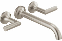 DELTA FAUCET Delta T70475-BN Brizo Odin Two-Handle Wall-Mount Tub Faucet Trim 9.3 GPM Less Handles