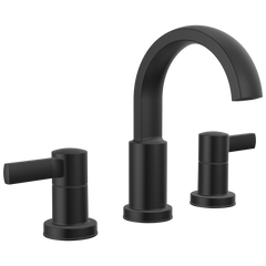DELTA FAUCET Delta 35855LF-BL Albion Two Handle Widespread Bathroom Faucet 1.2 GPM