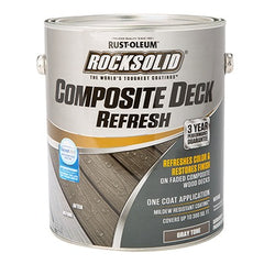 RUST-OLEUM Rust-oleum 350007 Rocksolid Deck Refresh Sealer 1 Gal Gray