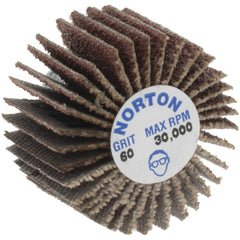 NORTON Norton 63642502624 Mounted Flap Wheel 60 Grit Aluminum Oxide