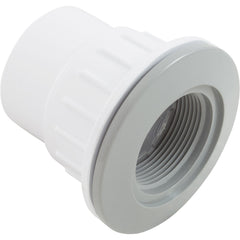 CUSTOM MOLDED PRODUCTS Custom Molded Products 25523-501-100 Wall Fitting CMP Fiberglass with Gasket 1-1/2 Slip Gray
