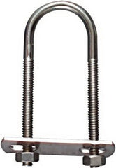 NATIONAL HARDWARE National Mfg N222-430 Stainless Steel U-bolt Marine Outdoor