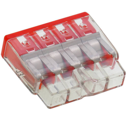 WAGO WAGO 2773-404/VE00-0500 Compact Pushwire Splicing Connector 20-12 AWG Solid 18-12 AWG Stranded Bag of 500