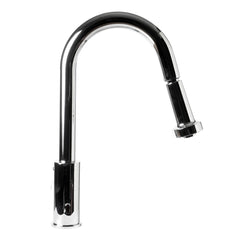 ALFI Alfi ABKF3262-PC Sensor Gooseneck Pull Down Kitchen Faucet