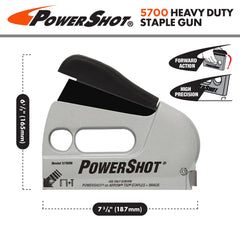 ARROW Arrow 5700 Powershot Heavy Duty Staple and Nail Gun
