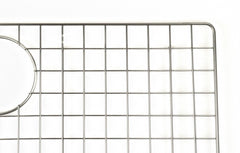ALFI ALFI ABGR3322 GRIDS 14.17-in x 26.77-in Back center Drain Stainless steel