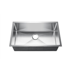 BARCLAY BARCLAY KSSSB2108-SS Donahue Single Bowl Kitchen Sink 30 inch