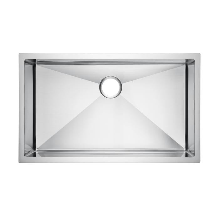 BARCLAY Barclay FSSSB2032-SS Bailey 33 Inches Single Bowl Farmer Sink