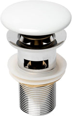 ALFI ALFI AB8056-W Bathroom Sink Drain White