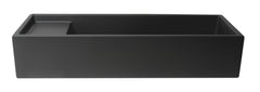 ALFI ALFI AB39TRBM Bathroom Sink 39 inches Black Matte