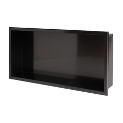 ALFI ALFI ABNP2412-BB brand ABNP2412 24 inches x 12 inches Stainless Steel Horizontal Single Shelf Shower Niche