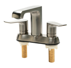 ALFI ALFI AB1493-BN Brand Two-Handle 4 in. Centerset Bathroom Faucet