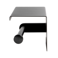 ALFI ALFI ABTPP66-BB Brand Brushed Black PVD Stainless Steel Toilet Paper Holder with Shelf