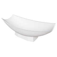 ALFI Alfi AB9992 Solid Surface Resin Free Standing Oval Hammock Bathtub