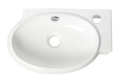 ALFI ALFI ABC117 Bathroom Sink 16.75 inchesL x 10.38 inchesW x 10.88 inchesH